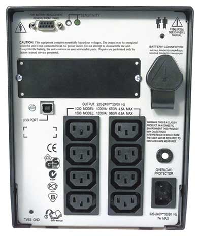 APC Smart-UPS 1500VA USB & Serial 230V